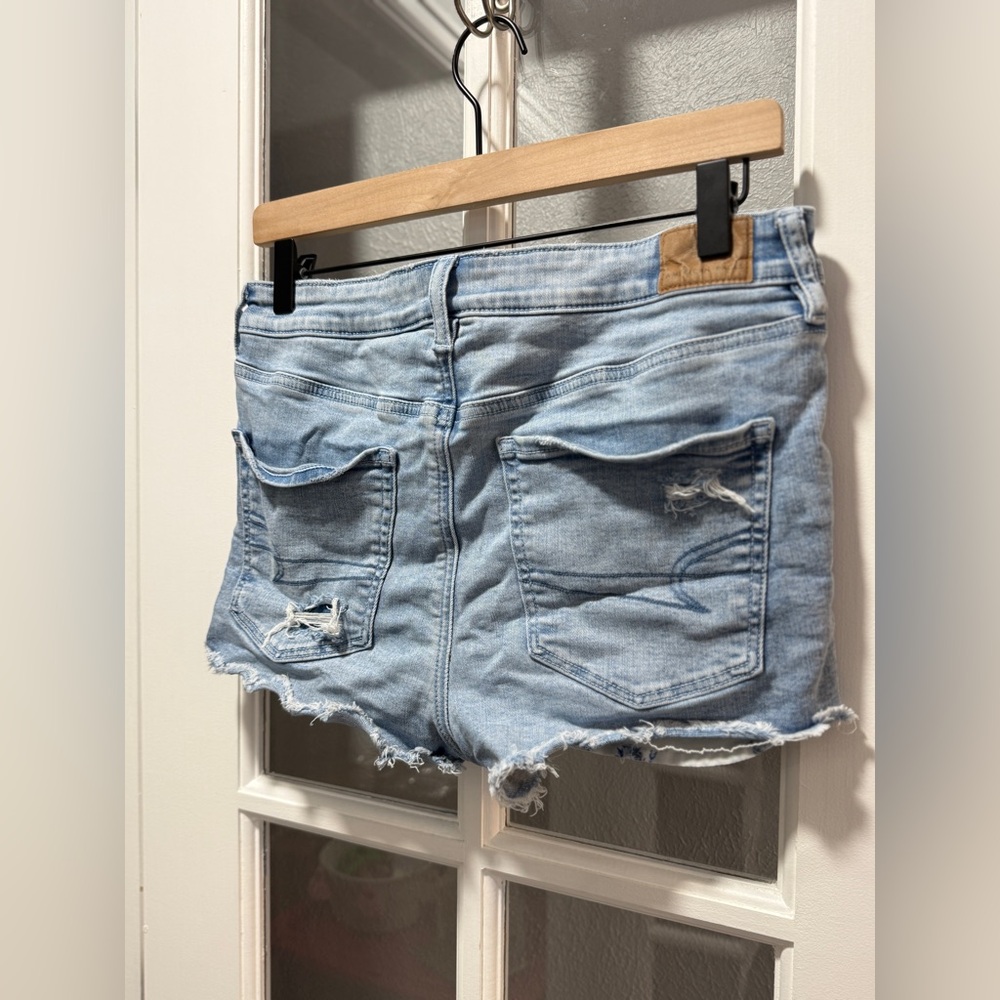 AE Ne(x)t Level High-Waisted Denim Short Short - Picture 12 of 15